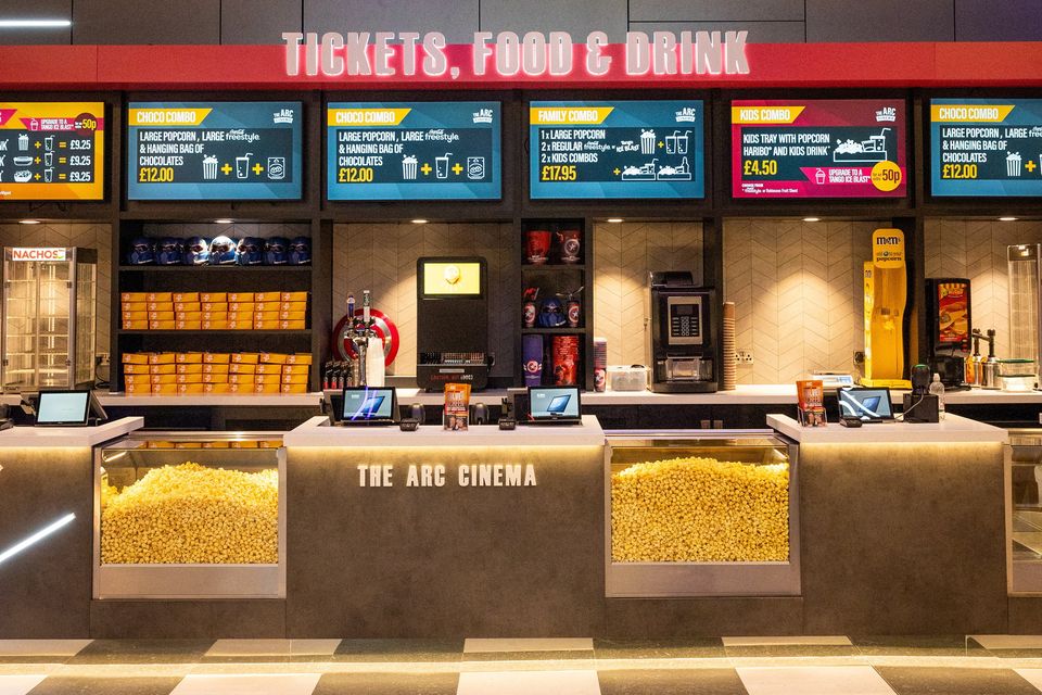 The new Bray cinema will be modelled on others in the Arc Cinema Group, like the one in Preston, England. 